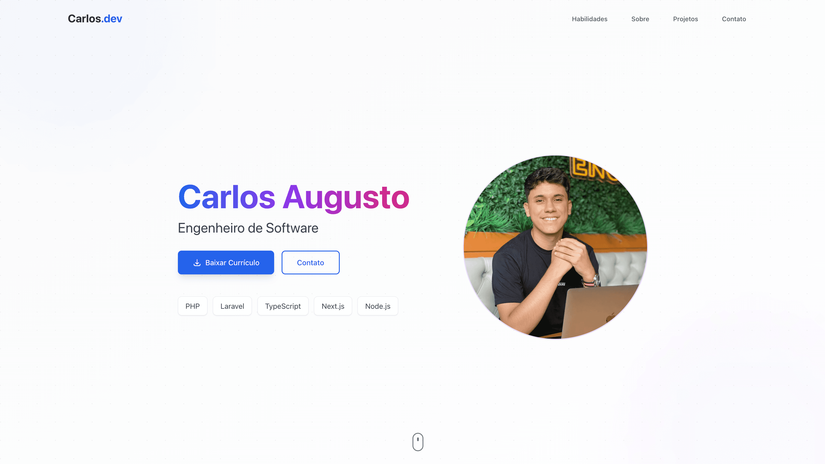 Portfolio Landing Page